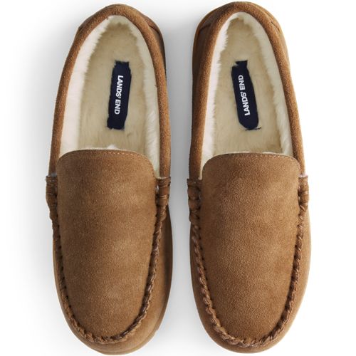 Best mens moccasin sales slippers