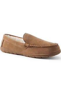 Men's Suede Leather Moccasin Slippers
