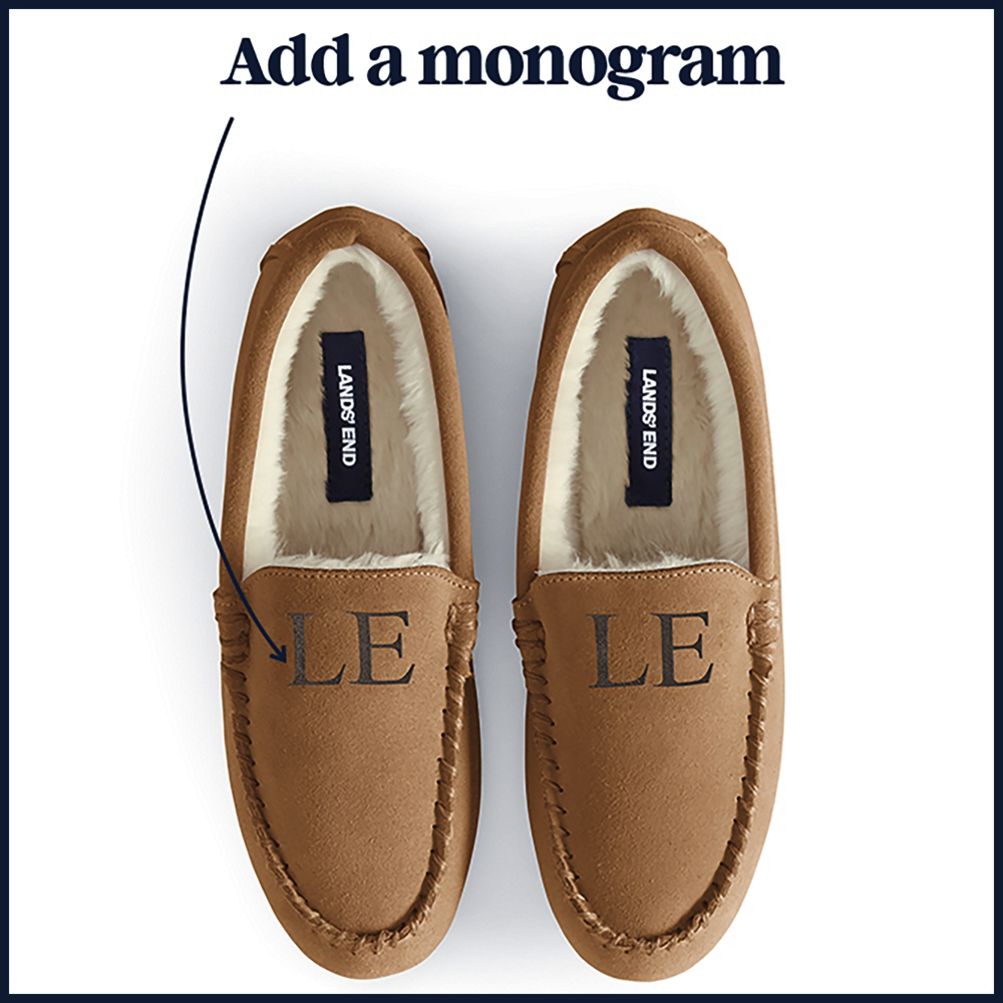 Lands end store moccasins mens