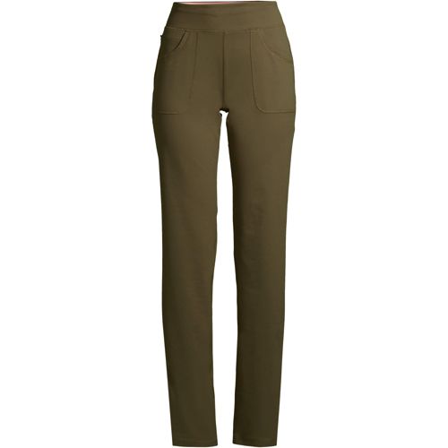 Womens Lands' End Active Pants - Bottoms, Clothing