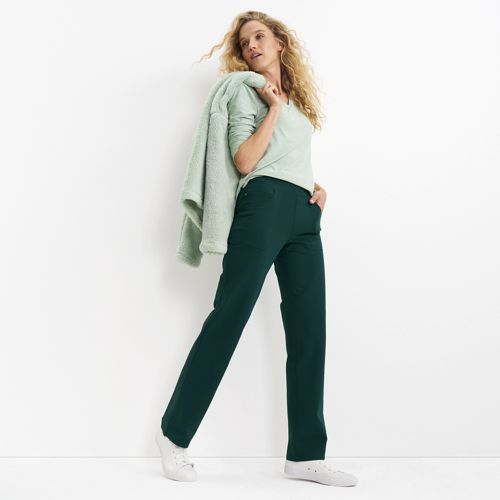 Lands' End Pockets Athletic Pants for Women