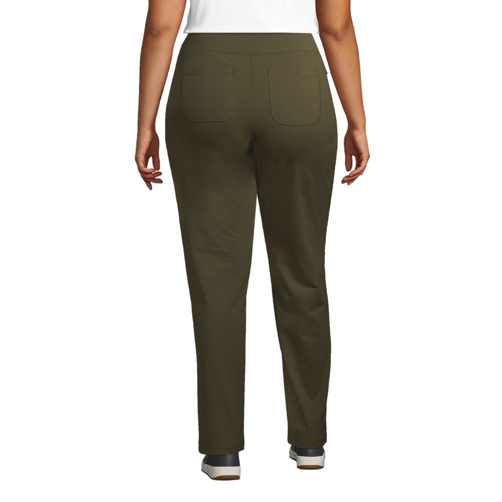 Women's Plus Size Active 5 Pocket Pants | Lands' End