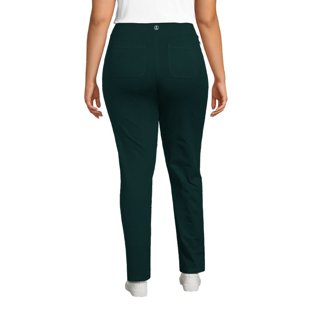 Plus size active pants with clearance pockets