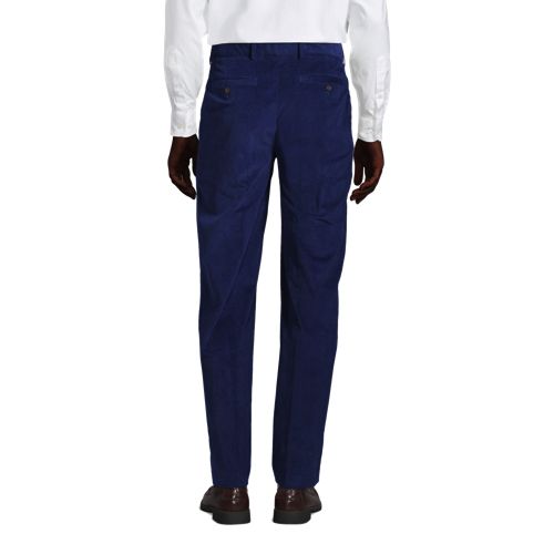 Men's Traditional Fit Comfort-First Year'rounder Wool Dress Pants