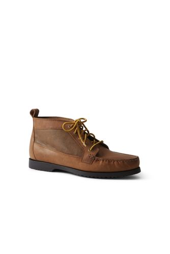 bottes avec lacets homme
