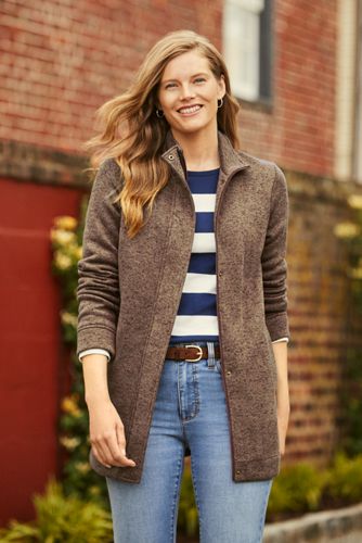 sweater fleece coat