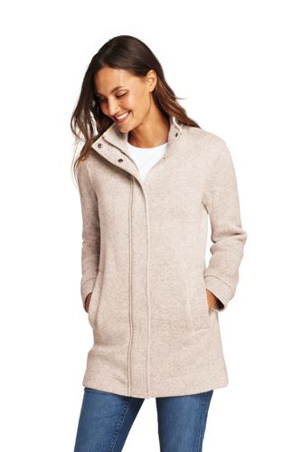 womens fleece coats with hood