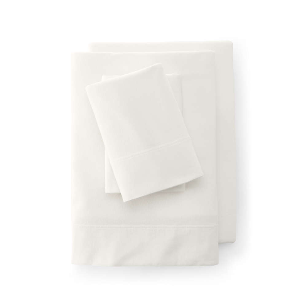Organic Cotton Warm Flannel Pillowcases - 5oz, Front