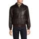 Men's Willis and Geiger Leather Bomber Jacket, Front