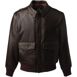 Willis and Geiger Leather Bomber Jacket, Front