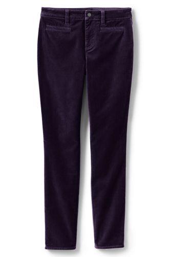 women's plus size velvet pants