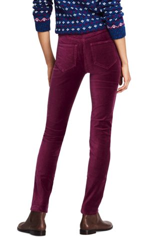 lands end velvet jeans