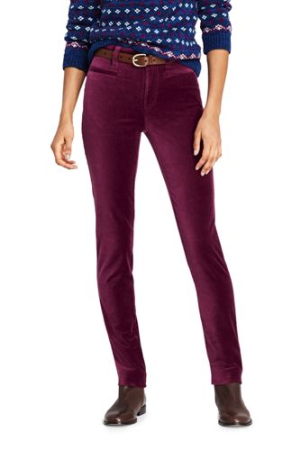 velvet jeans ladies