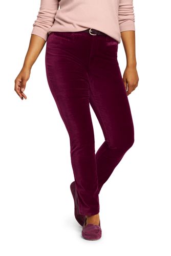 plus size velvet jeans