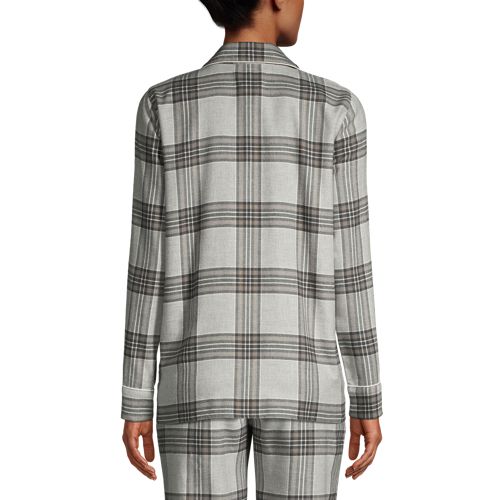 Classic Gray Heather Plaid