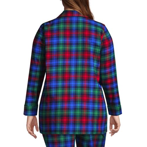 Deep Sea Navy Festive Plaid