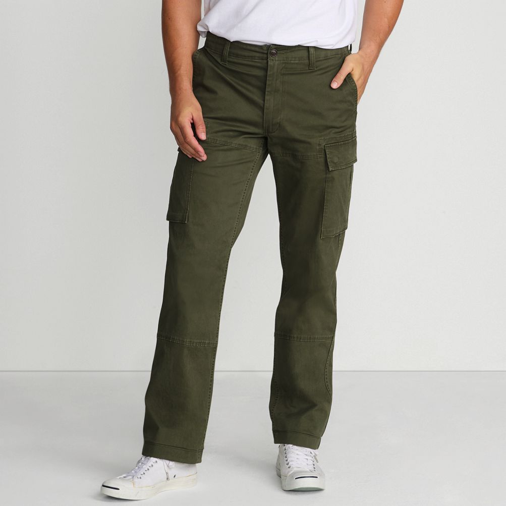 Men s Traditional Fit Stretch Knockabout Cargo Pants Lands End