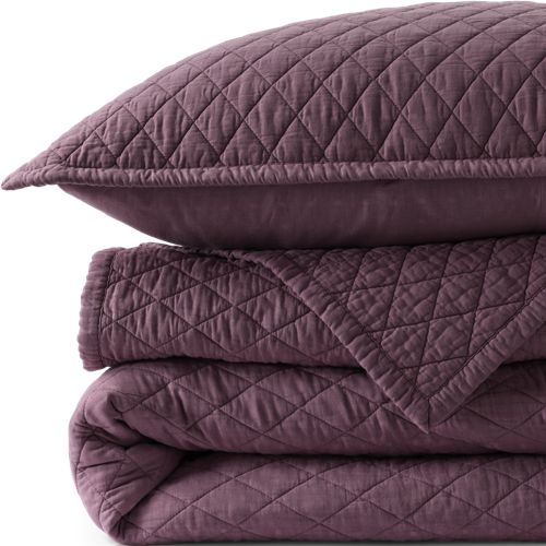 Lands' End Diamond Voile Quilt - Thumbnail 5