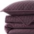 Solid Diamond Double Voile Quilt, Front