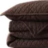 Solid Diamond Double Voile Quilt, Front