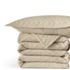 Solid Diamond Double Voile Quilt, Front