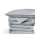 Solid Diamond Double Voile Quilt, Front