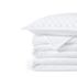 Solid Diamond Double Voile Quilt, Front