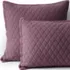 Solid Diamond Double Voile Pillow Sham, Front