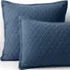 Solid Diamond Double Voile Pillow Sham, Front