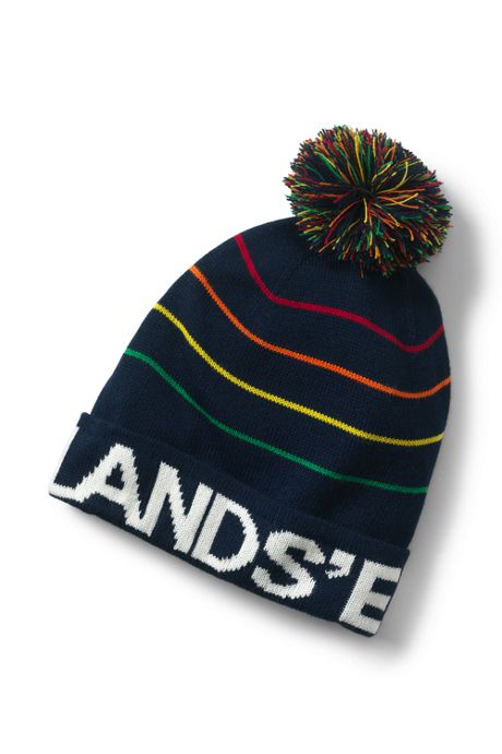 Men S Knit Pattern Winter Hat Hats Accessories