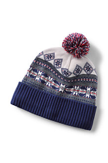 Men's Knit Pattern Winter Beanie