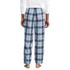 Men's Sherpa Fleece Lined Flannel Pajama Pants, Back