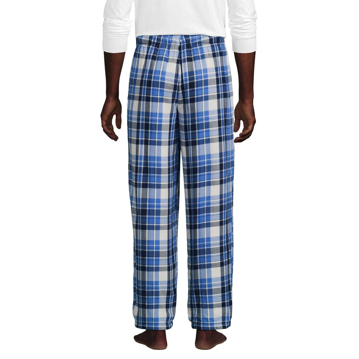 Men's Sherpa Fleece Lined Flannel Pajama Pants