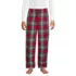 Men's Tall Sherpa Fleece Lined Flannel Pajama Pant, Front