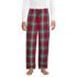 Men's Sherpa Fleece Lined Flannel Pajama Pants, Front