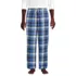 Men's Sherpa Fleece Lined Flannel Pajama Pants, Front