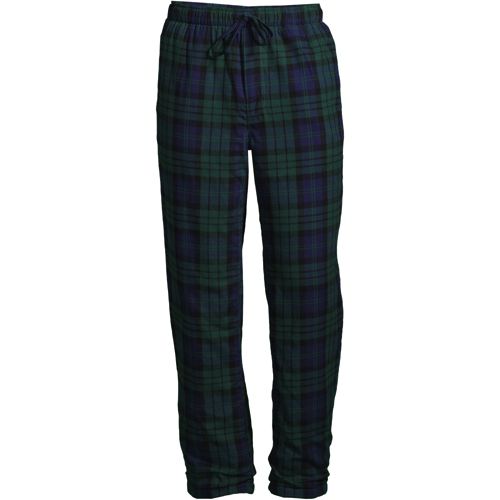 Men's Cotton linen Sleep Pants Buffalo Plaid Straight Leg Soft Micro Fleece  Pajama Pants Casual Elastic Waist Drawstring Lounge Pants