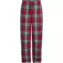 Men's Tall Sherpa Fleece Lined Flannel Pajama Pant, Front