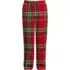 Men's Sherpa Fleece Lined Flannel Pajama Pants, Front