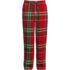 Men's Sherpa Fleece Lined Flannel Pajama Pants, Front