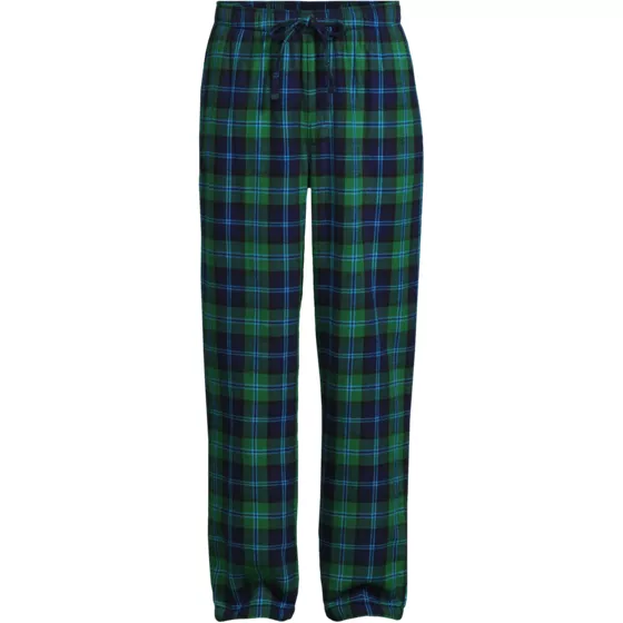 Men's Tall Sherpa Fleece Lined Flannel Pajama Pant - primary
