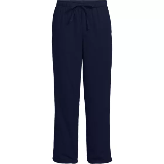 Men's Sherpa Fleece Lined Flannel Pajama Pants - primary