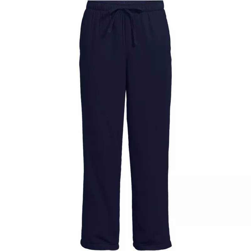 Men's Sherpa Fleece Lined Flannel Pajama Pants, Front
