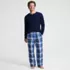 Men's Sherpa Fleece Lined Flannel Pajama Pants, alternative image