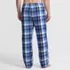 Men's Sherpa Fleece Lined Flannel Pajama Pants, Back