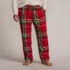 Men's Sherpa Fleece Lined Flannel Pajama Pants, Front
