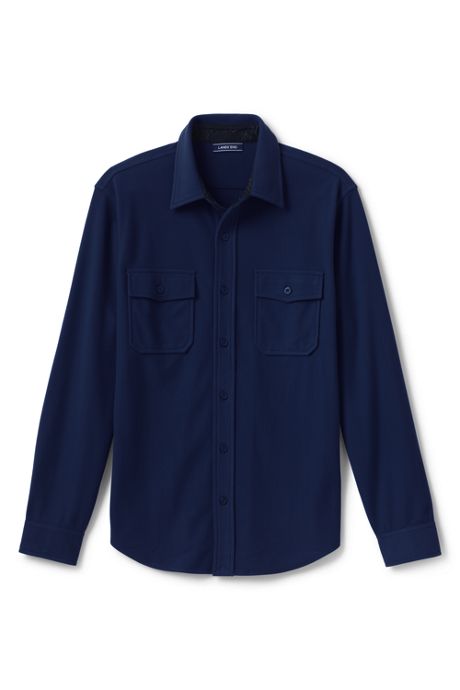 Men S Tall Traditional Fit Fleece Chamois Shirt Casual Buttondown Shirts Tops Clothing Mens
