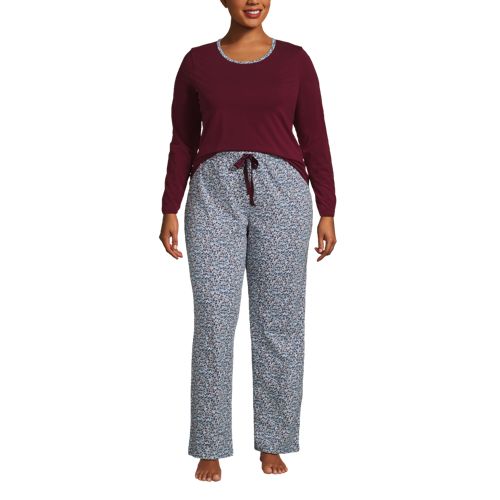 Le Pyjama 2 Pi ces en Coton Stretch Femme Grande Taille