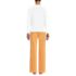 Women's Knit Pajama Set Long Sleeve T-Shirt and Pants, Back