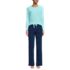 Women's Knit Pajama Set Long Sleeve T-Shirt and Pants, Front